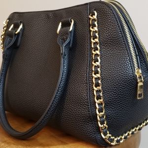 Blk w/ Gold Accents Marc New York Purse
